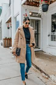 Trend Alert My Favorite Teddy Coats Lows To Luxe In 2021 Winter Outfits Coat Outfits Winter Jackets Women