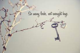 A solemn request for help or expression of thanks addressed to god. Quotes About Key And Love 111 Quotes
