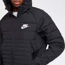 Mens Clothing - Nike Sportswear Syn Fill Jacket Hd - Black - 861782-010