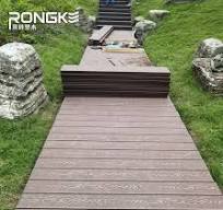 New Design Round Hole 3D Embossed Wood Grain Floor WPC ...