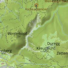 Bestellen sie vom bundesland bayern eine hochwertig gedruckte landkarte für ihr büro. Kufstein Topografische Karte