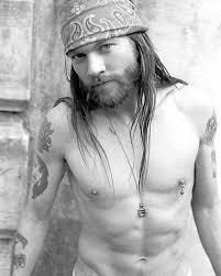 Sebastian Bach and Axl Rose Axl: First thing is like, we meet and he  [=Bach]...... has..... two joints and two beers and hands me one of  each..... and then we started singing "