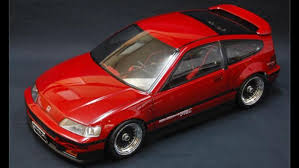 Rc Honda Crx Tamiya M 06 Honda Crx Honda Car Model