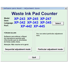 Comment vérifier le statut du driver et de la file d'attente d'impression. Epson Xp 243 Xp 245 Xp 247 Xp 342 Xp 343 Xp 345 Xp 442 E Xp 445 Software Para Reset License Id Softwares E Reseters Forum Sulink Impressoras Reseters Manuais Firmwares Plotters Transfer E Sublimacao