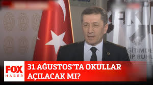 Okulların kapanış tarihi ise 18 haziran 2021. 31 Agustos Ta Okullar Acilacak Mi 6 Agustos 2020 Gulbin Tosun Ile Fox Ana Haber Youtube