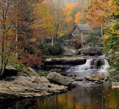 However, the water in the creek is normally low sometimes even bone dry. Glade Creek Grist Mill Babcock State Park West Virginia By William Griffin Scenery Photo Autumn Scenery