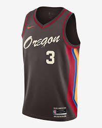 Damian lillard trail blazers icon edition. Portland Trail Blazers City Edition Nike Nba Swingman Jersey Nike Com