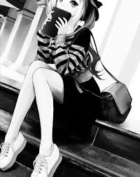 صور إنمي أبيض وأسود Home Facebook