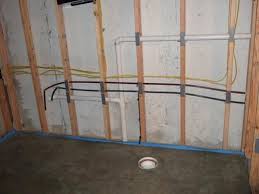 Unfaced insulation works well for interior walls and floors. To Insulate Or Not To Insulate A Basement Bathroom Terry Love Plumbing Advice Remodel Diy Professional Forum