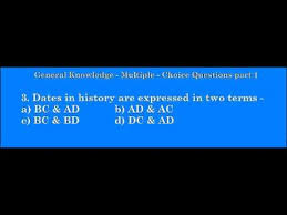 As long as you will keep learning, your understanding and confidence will be hiked up gradually. Gk Multiple Choice Questions With Answers 2015