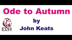 A cloudlike aggregation of minute globules of water suspended in the atmosphere at or near the earth's surface, reducing. Ode To Autumn In Hindi By John Keats à¤¹ à¤¦ à¤¸ à¤° à¤¶ Youtube