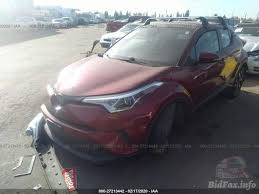 2018 toyota chr xle premium redfgrview. Toyota C Hr Xle Xle Premium 2018 Red 2 0l Vin Nmtkhmbx0jr047058 Free Car History