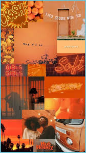 Brands like gucci and prada are must haves for this aesthetic. Orange Baddie Wallpapers Wallpaper Cave
