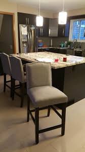 Today We Will Start With Your Home Bar And Kitchen Showing You How You Can Bring A Little Bit Of That Winter Wonderland Home Kitchens Island Chairs Home Decor