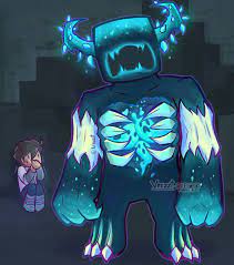 Warden Minecraft By Vruzzt On Deviantart In 2021 Minecraft Drawings Minecraft Art Minecraft Anime