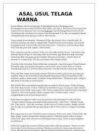 Ages ago, there was a kingdom in west java. Asal Usul Telaga Warna