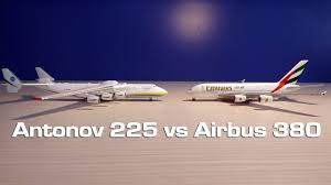 A rumored airbus a380 freighter that was never built, would have had a payload. Antonov 225 Vs Airbus 380 Youtube
