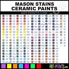 mason stains ceramic porcelain paint colors mason stains