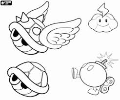 In most of his game adventurer mario has to save peach (the damsel in distress) from bowser. Mario Bros Coloring Pages Printable Games