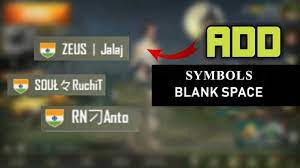 Furthermore, a good tournament name should feature keywor Pubg Name Space Symbol 4 Different Ways To Generate A Blank Space