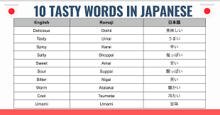 Oishii~!: 10 Tasty Words to Describe Food in Japanese