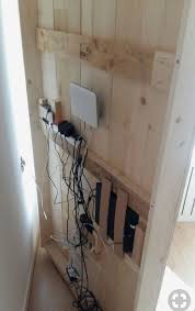 Media Muur Tv Wand Ideen Holz Holzwand Wand Ideen