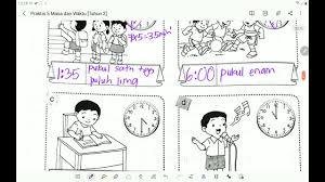 Para pelajar perlu diuji melalui pelbagai kaedah penilaian bagi mengetahui sejauh mana. Latihan Unit 5 Tahun 2 Masa Dan Waktu Youtube