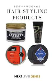 Choose the best hair products that's right for you—from clay and fiber to powders and something called salt spray. The Best Hair Styling Products For Men Here Is A List Of The Best Products For Any Hair Type Hair Wax For Men Cool Hairstyles Hair Gel For Men