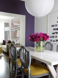 Photo Gallery Purple Rooms Purple Dining Room Eclectic Dining Room Chic Dining Room