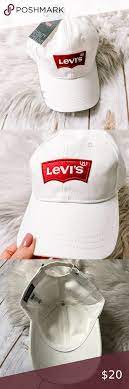 Nwt Levi S White Logo Hat Levi White Logo Levi S