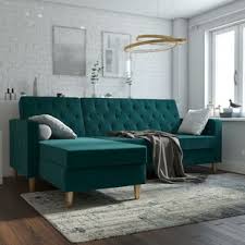 2,729 green sectional products are offered for sale by suppliers on alibaba.com, of which living room sofas accounts for 44 green leather sectional wooden living room sectional sofa covers sectional sofa maple sectional sofa duck feather wax big sofa sectional modern fabric l shape sectional sofa. Emerald Green Velvet Sectional Wayfair