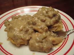 Image result for sausage gravy biscuits