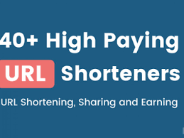 Webmasters use url shorteners to shorten their links to promote on the social networking platform. 40 Best Url Shortener Websites To Make Money Online