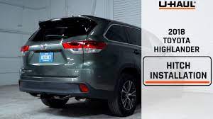 Installing a recessed factory toyota tow hitch for a 2016 highlander. 2018 Toyota Highlander Trailer Hitch Installation Youtube