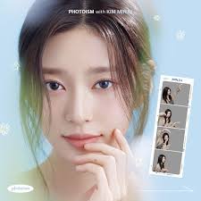 PHOTOISM X KIM MINJU LANZAMIENTO DEL MARCO DEL ARTISTA ¡El marco del  artista <KIM MINJU> ha sido lanzado en PHOTOISM! Toma fotos y crea  recuerdos especiales con el marco de fotos <KIM