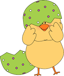 easter-chick-stuck-in-egg-shell | Przedszkole Wesoła Stopiątka