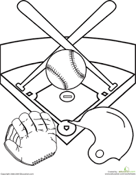We have a huge selection of baseball. Baseball Coloring Pages Printables Education Com