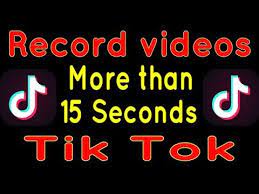 How To Make More Than 15 Seconds Video On Tik Tok Youtube