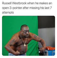 Apr 22, 2021 11:00 am. Nba Memes Russell Westbrook Be Like Via Gassed Upg Facebook