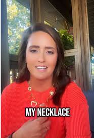 Golden heart shaped necklace so stunning in person! #heart #shape #nec...