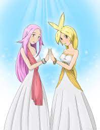 Anthea and Concordia from Pokémon! I bet they're awesome sisters to N. XD |  Pokemon art, Pokemon, Concordia