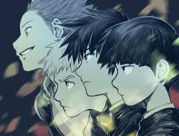 Mob Ritsu Teruki And Sho Mob Psycho 100 Mob Psycho Psycho 100