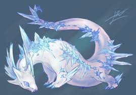Artstation White S Evolution Le Yamamura Mythical Creatures Art Creature Drawings Fantasy Creatures