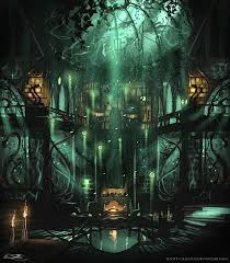Slytherin Common Room By Eliott Chacoco Slytherin Slytherin Aesthetic Slytherin Harry Potter