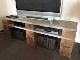 Sideboard Fernsehregal Selber Gemachte Betonplatten Aus Bodenausgleichsmasse Mit Fiberglasfasern Und Kaninchendrahteinlage Betonplatten Fernsehregal Regal