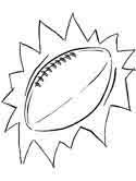 This collection includes mandalas, florals, and more. Football Coloring Pages