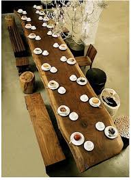 25 Incredibly Long Dining Tables Slab Dining Tables Live Edge Wood Slab Dining Table Hudson Furniture