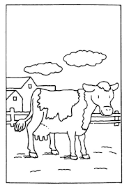 Die lustigen bilder zum ausmalen gibt es mit ponys, pferden, hasen, füchsen, löwen und weiteren lustigen motiven. Animales 55 Dibujos Faciles Para Dibujar Para Ninos Colorear Cow Coloring Pages Animal Coloring Pages Farm Animal Coloring Pages