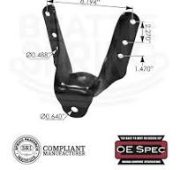 Ford - F-250/F-350 - Rear Leaf Spring Front Hanger Bracket