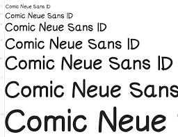 Roblox sans decal id 2. Free Font Comic Neue Sans Id By Dominique Idiart